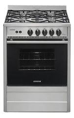 Cocina Gastronómica A Gas Longvie Bistró 31601xs 60cm Inox Plateado