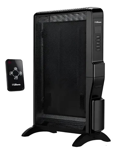 Calefactor Electrico Panel Liliana Micaheat Digital Cm820r Negro