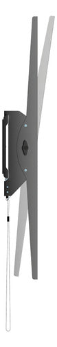 Soporte Tv Led/lcd Apto Curvo Onebox De Pared 43 A 100 Color Negro