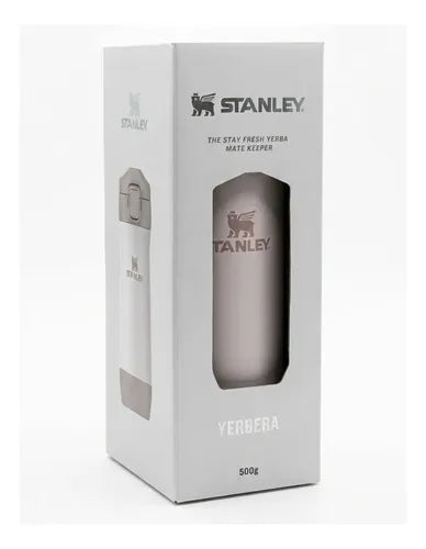 Yerbera Stanley Sin Despolvillador De Acero Inox Cap:400g Rosa