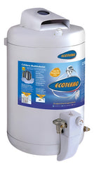 Termotanque A Gas Ecotermo Ep53 Alta Recuperacion C/inf 53lt Blanco