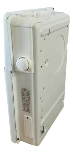 Calefactor A Gas Sin Salida Miniconvex Eskabe 3000kc S21 Mx3 Blanco