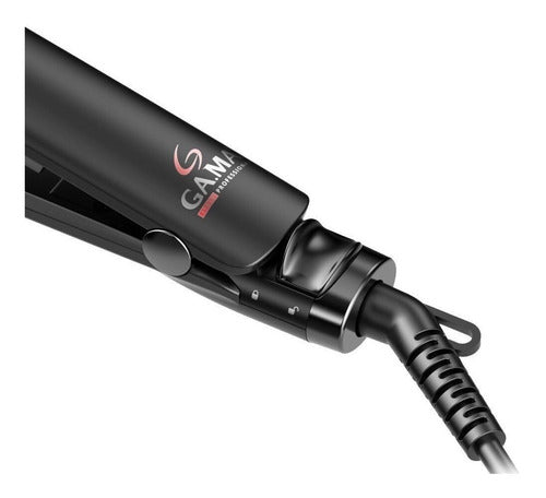 Plancha De Pelo Gama Italy Elegance Led Bella Tourmaline Cts Negro