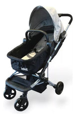 Coche Cuna Bebesit 1365tsd Gris Claro 3en1 Travel System Cs
