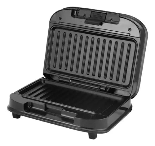Sandwichera Liliana As970 Grilltoast Antiadherente 850w Negro
