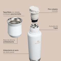 Termo Stanley Mate System Classic De 800ml Dried Pine Verde Musgo
