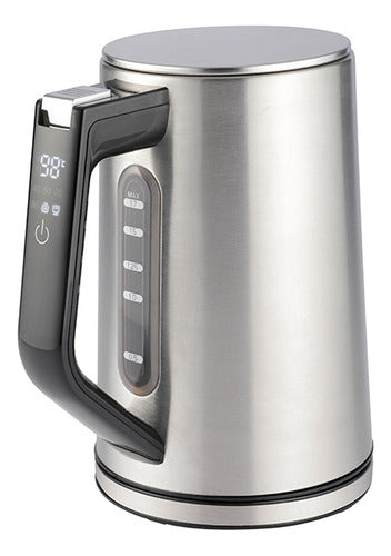 Jarra Eléctrica Smartlife Sl-ekd1520 1.7l Inox Digital Color Plateado