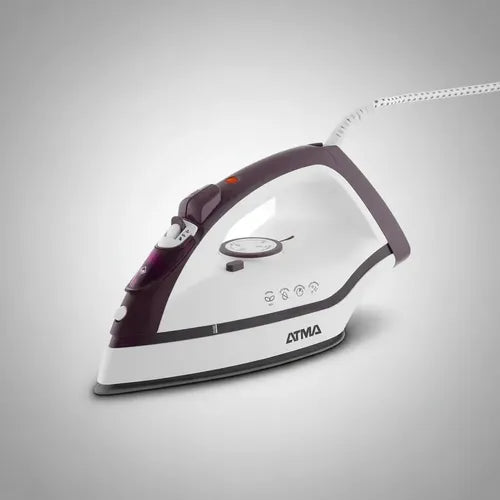 Plancha A Vapor Vertical Variable Atma Pav7271pi 2200w Blanco