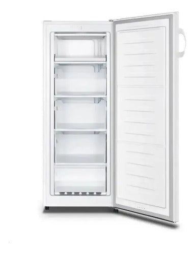 Freezer Cíclico Vertical Siam Fsi-cv180b 166 Lts Color Blanco