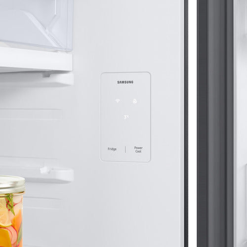 Heladera Samsung Rt42 Inverter 407 L Black Dispenser Black Doi