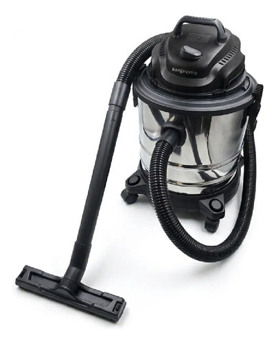 Aspiradora Kanji Kjh-vc20l004 Sopladora 3 En 1 Polvo Liquido Plateado