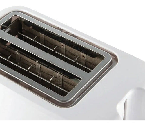 Tostadora Eléctrica Smartlife Doble Ranura Con 6 Niveles  Blanco
