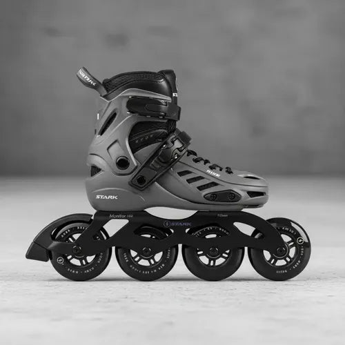 Rollers Stark Rise Grey Talle 39-42 Neon Xl (5761) 39-42 90 Mm Gris Oscuro