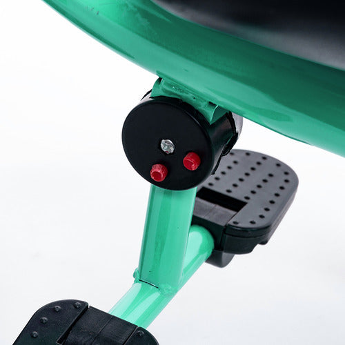 Triciclo Con Manija & Canasto Bebesit Sl1701a Verde H30k Css Verde