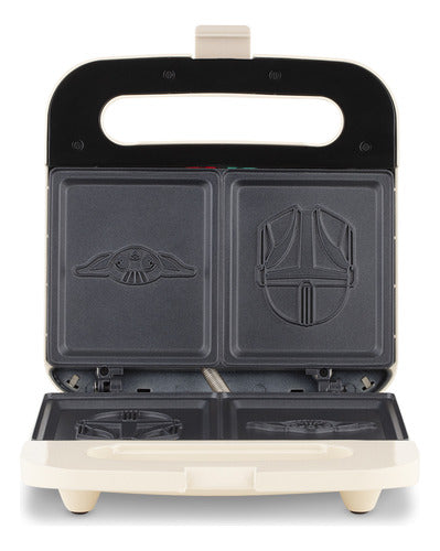 Sandwichera Para 2 Antiadherente Atma Disney Mandalorian