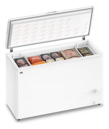 Freezer Horizontal Gafa Blanco Inverter 402lts Fghi400b-xl