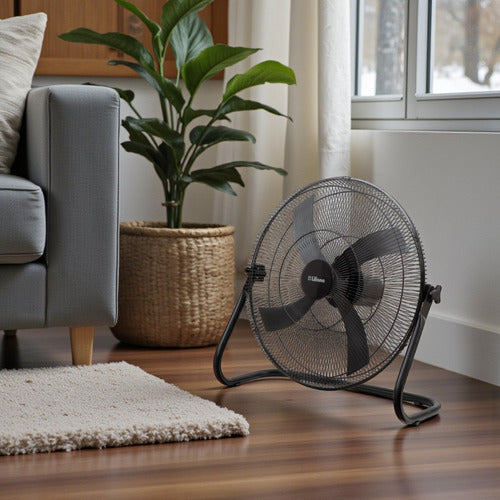 Ventilador Turbo Reclinable 24 Pulgadas Liliana Vthp24 120w Negro Plástico 3