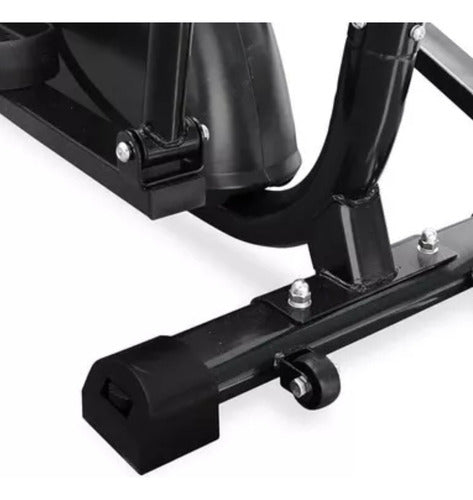 Bicicleta Eliptica Con Asiento Tm 61505 Negro Acero Abs Ct