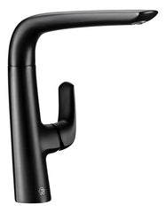 Griferia Para Cocina Fv Epuyen Monocomando Negro 411.04/l2 Color Negro Mate