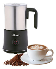 Espumador Y Calentador Leche Electrico Liliana Negro Inox Negro