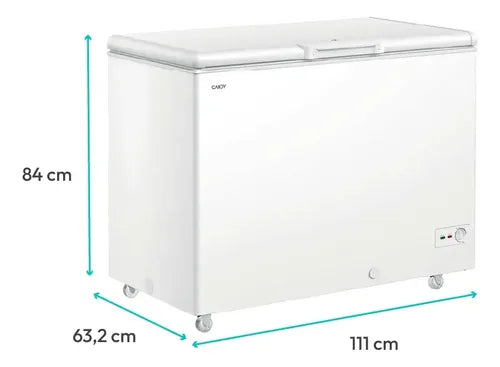 Freezer Horizontal Candy Cchh3012ear 300 Lt Inverter Ciclico Blanco