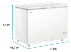 Freezer Horizontal Candy Cchh3012ear 300 Lt Inverter Ciclico Blanco