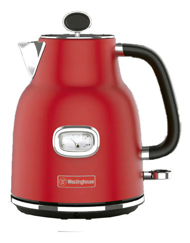 Pava Eléctrica Westinghouse Retro Roja 1.75 Lts Wh-pe22001s Rojo