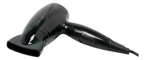 Secador De Pelo Ga.ma Italy Sn23816 Eolic Mini Negro Negro