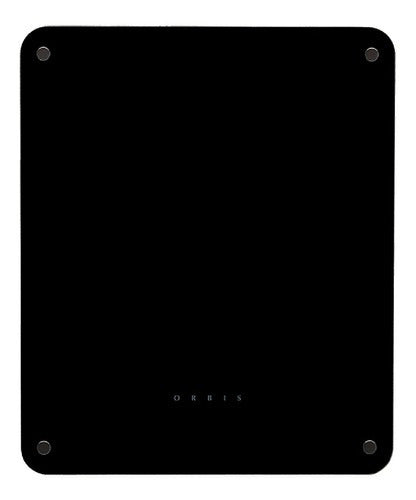 Calefactor A Gas Orbis 4146no Pared Templado Negro 3800 Kcal