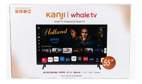 Smart Tv Led Kanji De 55 Qled Kj-55st005-2qw Whale Tv