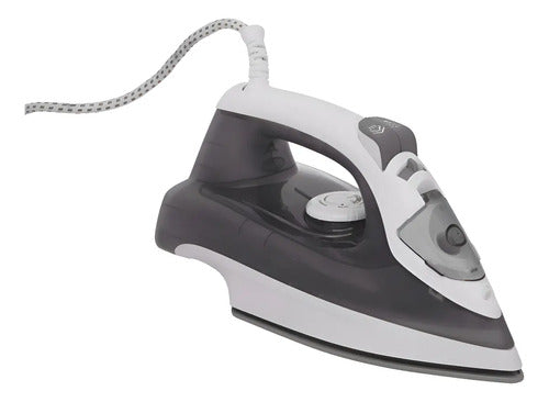 Plancha Vapor Kanji Kjh-pl1603 1600w Ceramica Vapor Vertical Gris