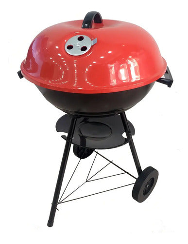 Parrilla Portátil Tm Horno Barbacoa A Carbón 17 Pulgadas Rojo