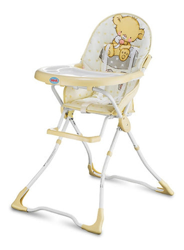 Silla De Comer Con Bandeja Bebe Bebesit 6200-b Amarillo Silla De Comer Bebesit