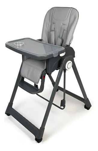 Silla De Comer Mecedora Hamaca Bebesit 6690-c Gris