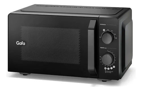Microondas Gafa 20l Negro Mg20ab 6 Niveles De Potencia