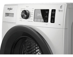 Lavarropas Whirlpool Carga Frontal 8 Kg - 1200 Rpm Inverter Blanco