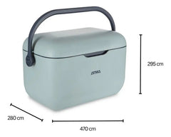 Heladera Conservadora Atma Cag204vp 20lts Verde Grisaceo