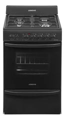 Cocina A Gas Longvie 19501g 56cm Grafito Encendido Una Mano Grafito