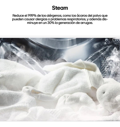 Lavarropas Inverter LG Carga Frontal Wifi Direct Drive Ia 13 Kg Blanco