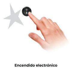 Cocina A Gas Longvie 12331g Grafito De 4 Hornallas 56cm Grafito