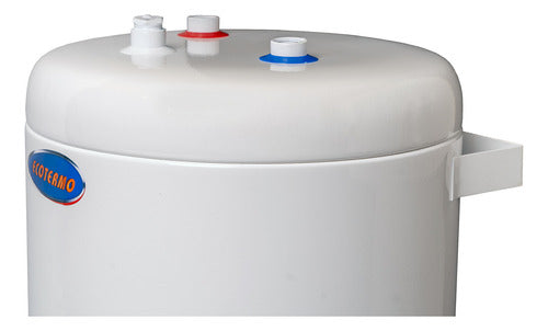 Termotanque Eléctrico Ecotermo Elec 106 C/sup 2000w Blanco