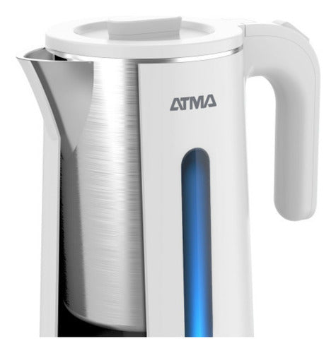 Jarra Electrica Pava Atma Peat1351wp 1500w 1.8l Blanca Blanco