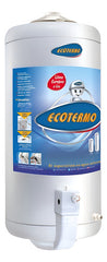 Termotanque A Gas Natural Ecotermo C/sup 80lts Tio Musa Blanco