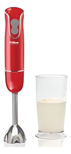 Mixer Procesadora Manual Mixer Liliana Ah102r Rojo Rojo