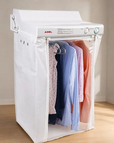 Secarropas Por Calor Axel Ax-3000 Con Sistema Anti-arrugas Blanco