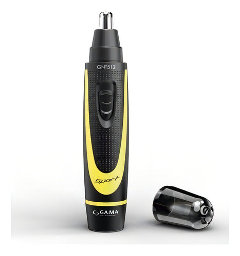 Maquina Corta Pelo Usb Gama Gcs544 Sport + Trimer Nariz Oido Color Negro Y Amarillo