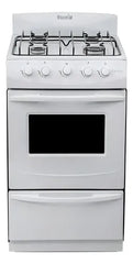 Cocina Candor Escoríal S2 Gas Licuado 50cm V Seguridad Blanco
