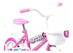 Bicicleta Infantil Stark Smile Nena Rodado 12 Con Ruedas Rosa