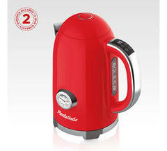 Pava Eléctrica Pastalinda Cucina Bollitore Roja Rojo
