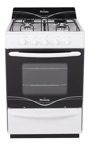 Cocina A Gas  Florencia 5516f Blanca Fácil Limpieza Blanco